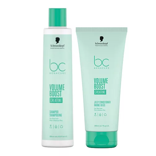 Schwarzkopf BC Volume Boost, zestaw nadający objętość do włosów cienkich, szampon 250ml + odżywka 200ml