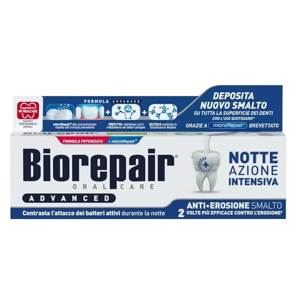 Biorepair Advanced Intensywna Regeneracja Nocna pasta do zębów 75ml