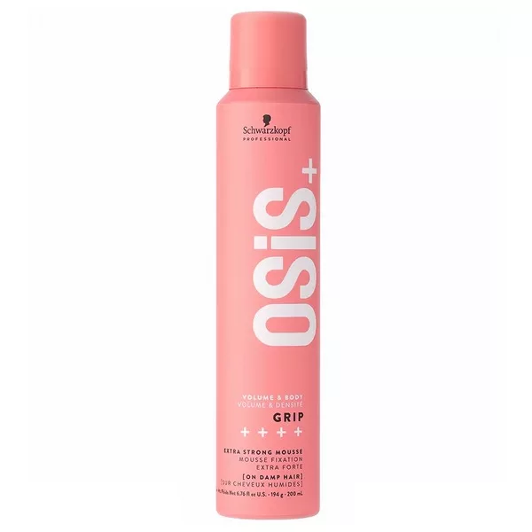 Schwarzkopf OSIS+ MS Grip, pianka zwiększająca objętość cienkich włosów, 200ml