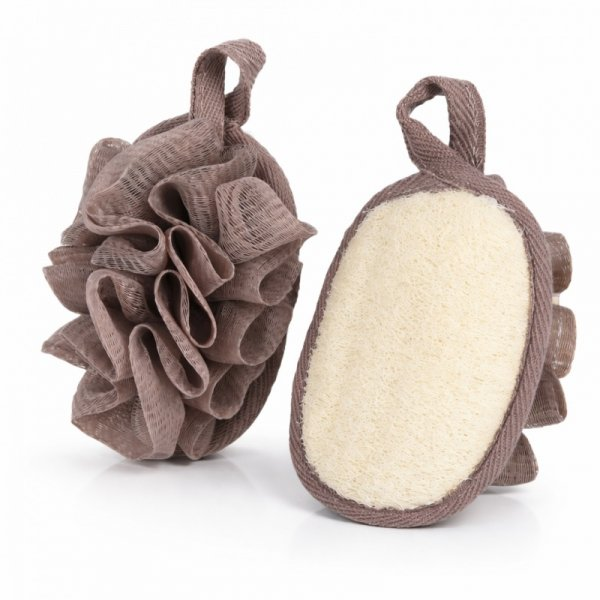 Ecarla Dwustronna gąbka do mycia ciała na mokro GB20