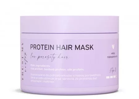 Trust My Sister, maska proteinowa do włosów niskoporowatych, 200ml