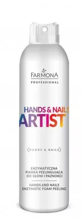 Farmona Professional Hands & Nails Artist, Enzymatyczna pianka peelingująca do dłoni i paznokci, 150ml