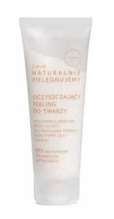 Ziaja Naturalnie Pielęgnujemy, oczyszczający peeling do twarzy, 70ml
