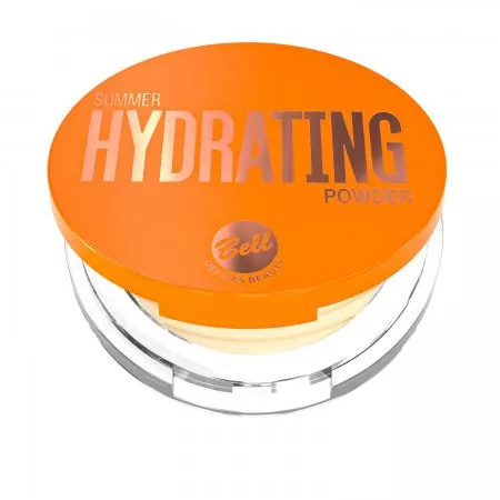 Bell Summer Hydrating Powder, nawilżający puder do twarzy, 001, 4,2g