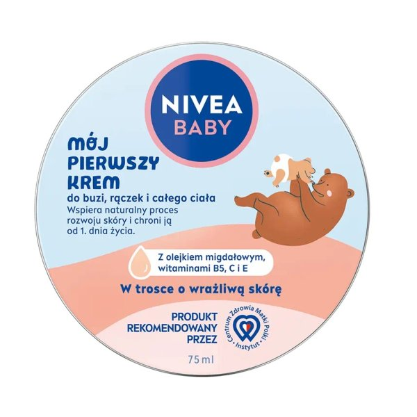 Nivea Baby mój pierwszy krem do buzi rączek i całego ciała 75ml