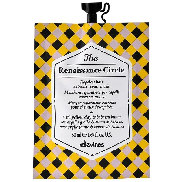 Davines The Renaissance Circle regenerująca maska do włosów zniszczonych 50ml