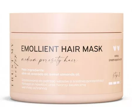 Trust My Sister, maska emolientowa do włosów średnioporowatych, 200ml