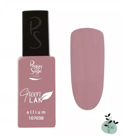 Peggy Sage Green Lak, lakier do paznokci utwardzany lampą UV/LED, allium, 10ml