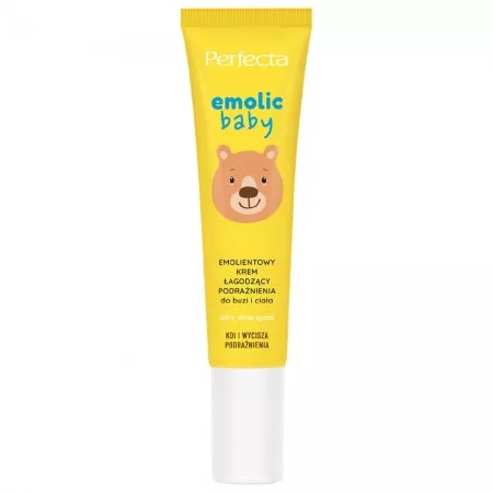 Perfecta Emolic Baby emolientowy krem łagodzący podrażnienia do buzi i ciała, dla dzieci, 20ml