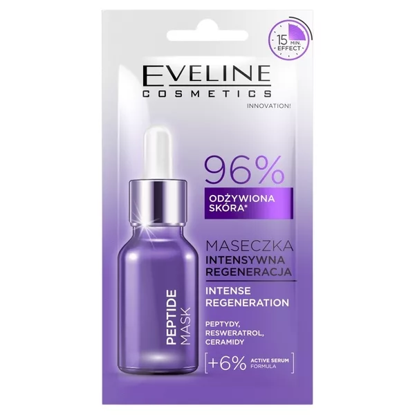 Eveline Cosmetics Peptides Mask maseczka intensywna regeneracja 8ml