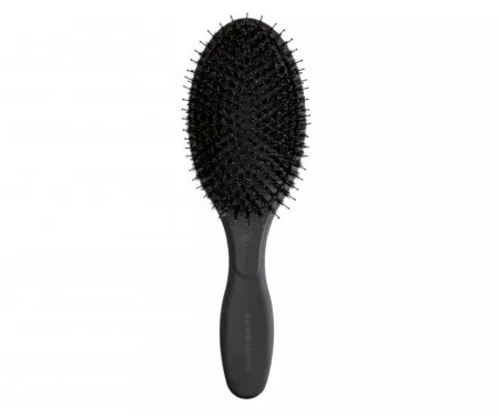 Olivia Garden Care Oval Boar&Nylon Bristles, szczotka do włosów z włosiem dzika, Black Label