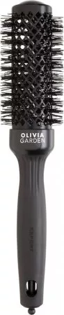 Olivia Garden Expert Blowout Shine, szczotka do włosów, wavy black, 35mm