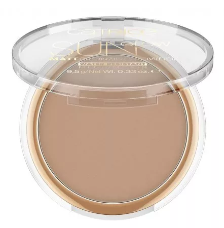 Catrice Sun Glow, puder brązujący, 9,5g, 030 Medium Bronze