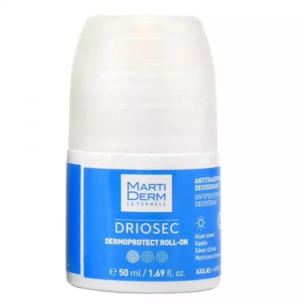 Martiderm Driosec Dermoprotect Roll-On antyperspirant w kulce 50ml (U)