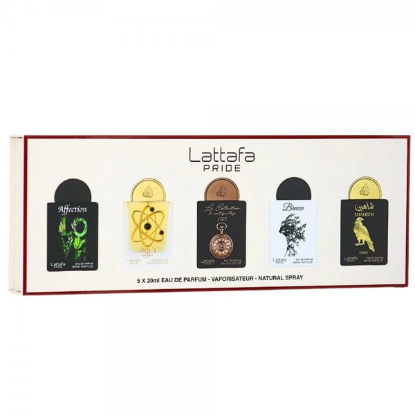 Lattafa Pride Collection No.1 zestaw wód perfumowanych 5x20ml