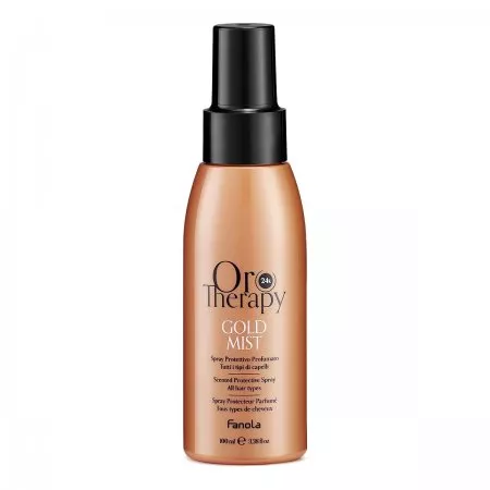 Fanola Oro 24k Therapy, mgiełka ochronna rozświetlająca do włosów, 100ml