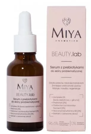 Miya BEAUTY.lab, serum z prebiotykami do skóry problematycznej, 30ml