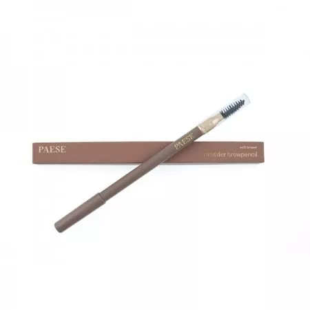 Paese, Powder Brow Pencil pudrowa kredka do brwi Soft Brown 1,19g