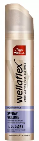 Wella Wellaflex 2nd Day Volume, lakier do włosów, 75ml