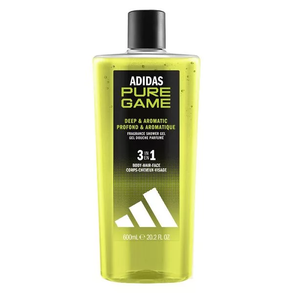 Adidas Pure Game żel pod prysznic 3w1 600ml