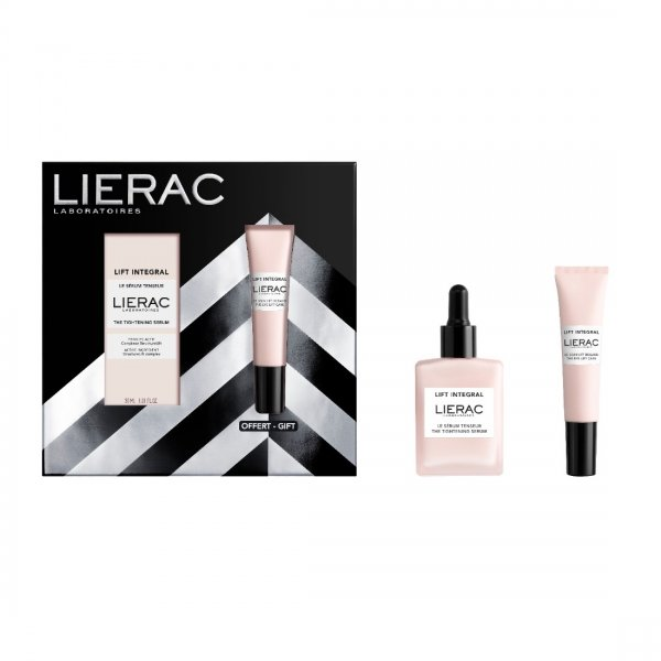 Lierac Lift Integral zestaw serum napinające 30ml + liftingujący krem pod oczy 15ml