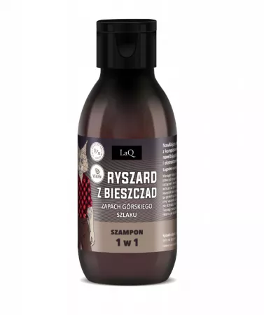 LaQ Ryszard z Bieszczad Silver, szampon 1w1, 100ml