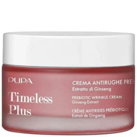 Pupa Timeless Plus, prebiotyczny krem przeciwzmarszczkowy, 50ml