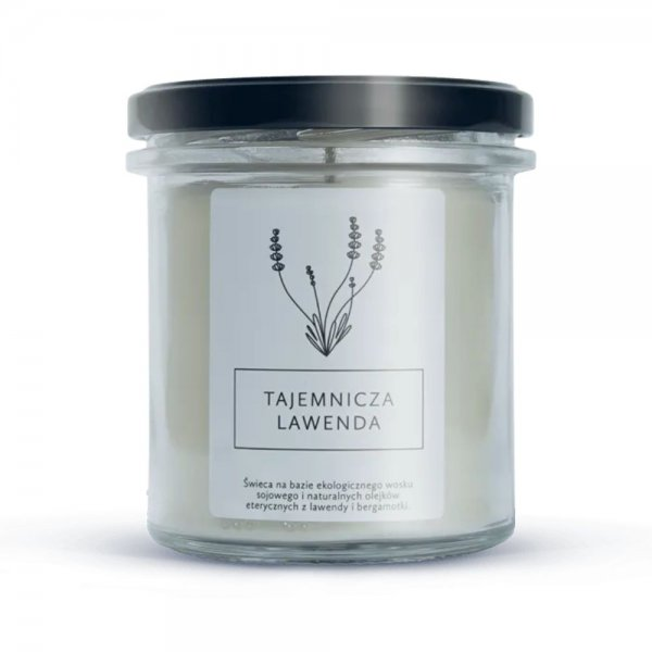 Hagi Świeca sojowa Tajemnicza Lawenda 350ml