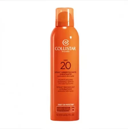 Collistar, Spray Abbronzante Idratante nawilżający spray do opalania SPF20 200ml