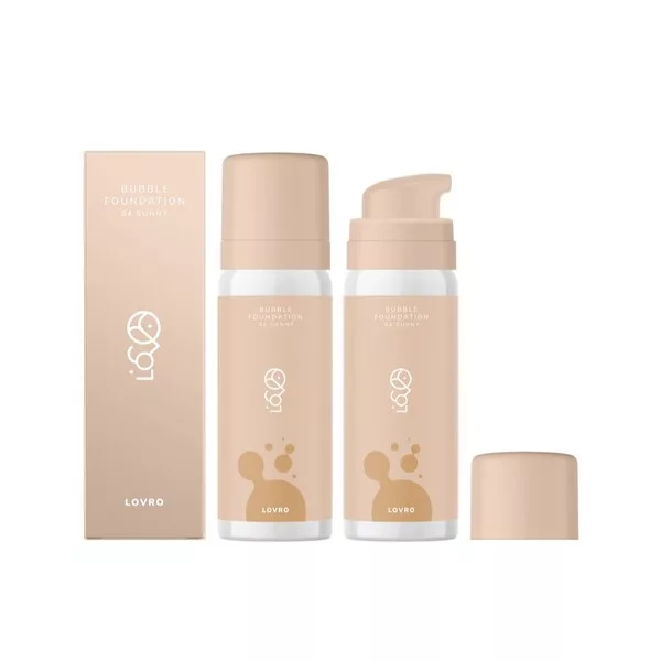 Lovro Bubble Foundation podkład o napowietrzonej rozświetlającej formule 04 Sunny 50ml