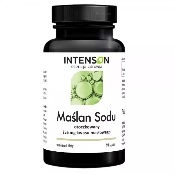Intenson Maślan sodu suplement diety 90 kapsułek