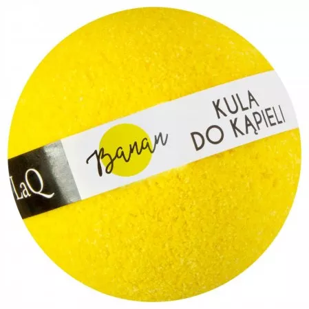 LaQ, musująca kula kąpielowa, banan