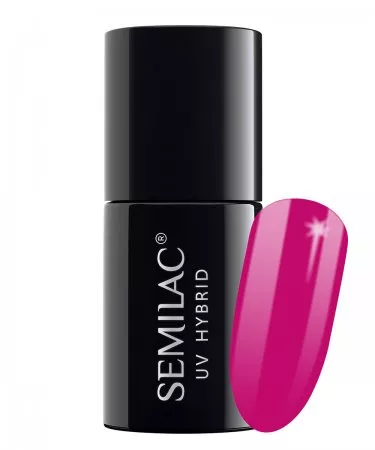 Semilac, lakier hybrydowy, 7ml, 121 Ruby Charm