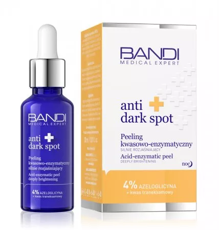 Bandi Anti Dark Spot, peeling kwasowo-enzymatyczny silnie rozjaśniający, 30ml