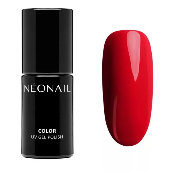 Neonail, lakier hybrydowy, Sexy Red, 7.2ml