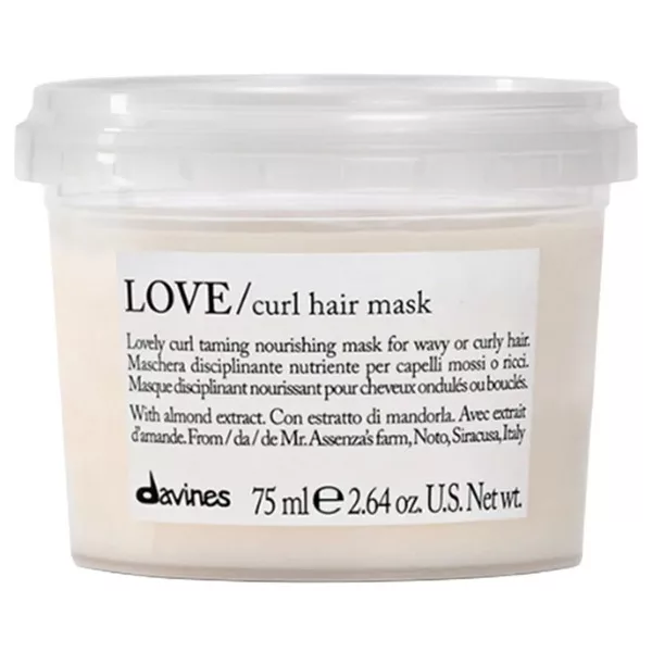 Davines Essential Haircare Love Curl Mask nawilżająca maska ​​do włosów kręconych 75ml