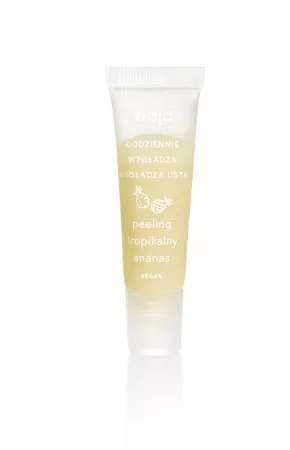 Ziaja Pielęgnacja ust, peeling do ust, tropikalny ananas, 12ml