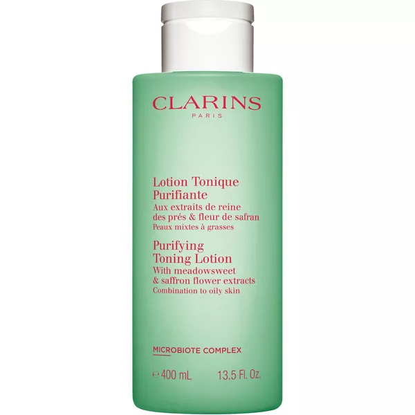 Clarins Purifying Toning Lotion tonik do cery tłustej i mieszanej bez alkoholu 400ml