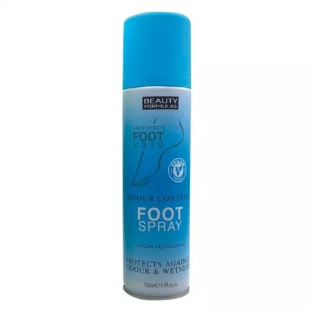 Beauty Formulas Odour Control Foot Spray antybakteryjny dezodorant do stóp 150ml (U)
