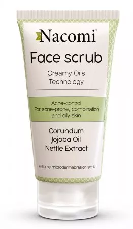 Nacomi, Peeling do twarzy przeciwtrądzikowy, 85 ml
