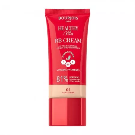 Bourjois Healthy Mix BB Cream kryjący krem BB z kompleksem witamin 01 Ivory 30ml