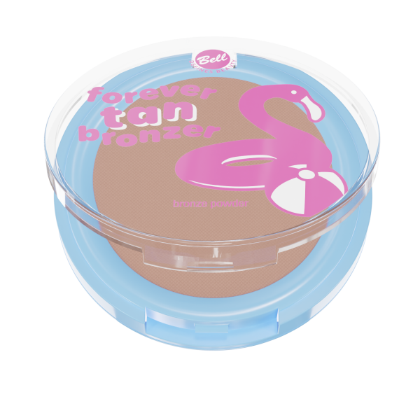 Bell Summer Vibes, wodoodporny puder brązujący do twarzy, 001