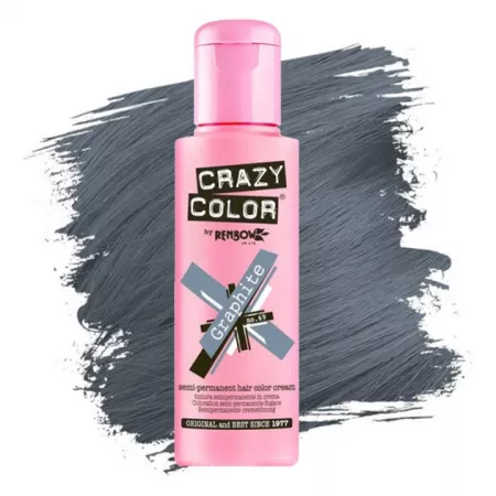 Crazy Color, toner odżywczy do włosów, Graphite - grafit, nr 69, 100ml