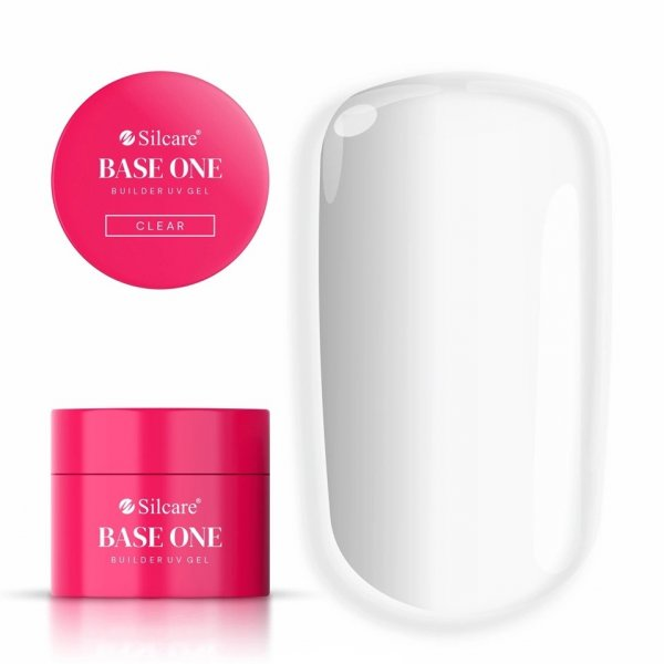 Silcare Base One Clear żel budujący do paznokci 50g