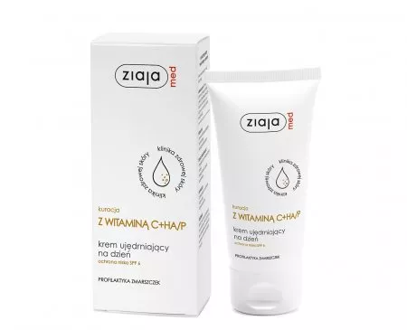 Ziaja Med Kuracja ochronna z witaminą C, ha/p krem ujędrniający na dzień SPF 6, 50ml