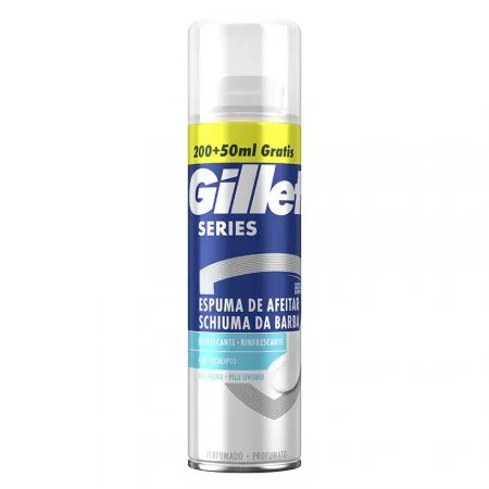 Gillette Series Sensitive pianka do golenia 250ml