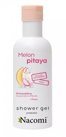 Nacomi, żel pod prysznic, smoczy owoc i melon, 300ml