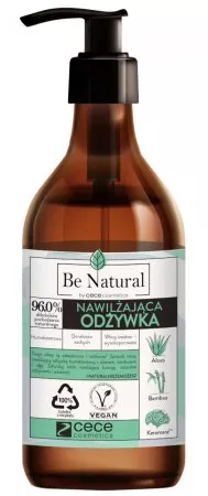 CeCe Be Natural, nawilżająca odżywka z aloesem, bambusem i algą, 270ml