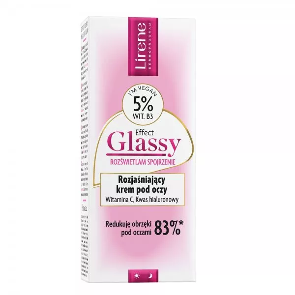 Lirene Effect Glassy rozjaśniający krem pod oczy 15ml