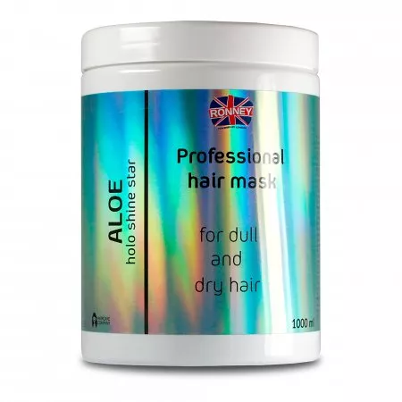 Ronney HoLo Shine Star, Maska nawilżająca do włosów matowych i suchych, 1000ml